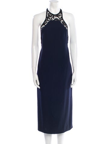 Galvan Dresses Halterneck Long Dress L