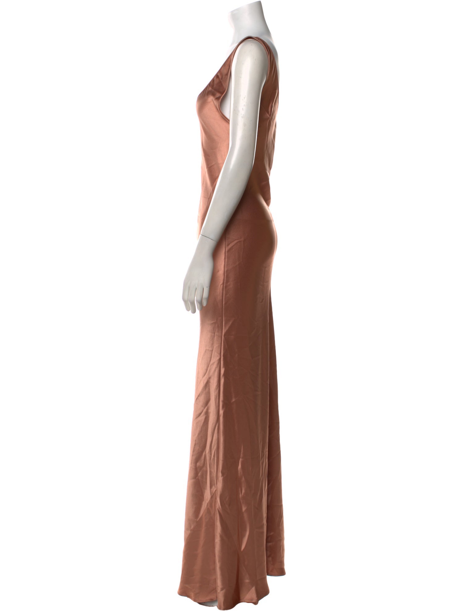Galvan Silk Long Dress
