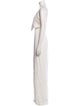 Galvan V-Neck Long Dress