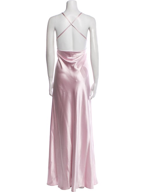 Galvan Silk Long Dress
