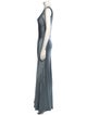 Galvan Silk Long Dress