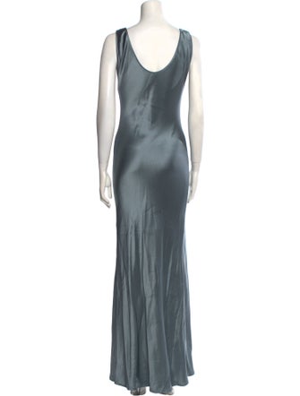 Galvan Silk Long Dress