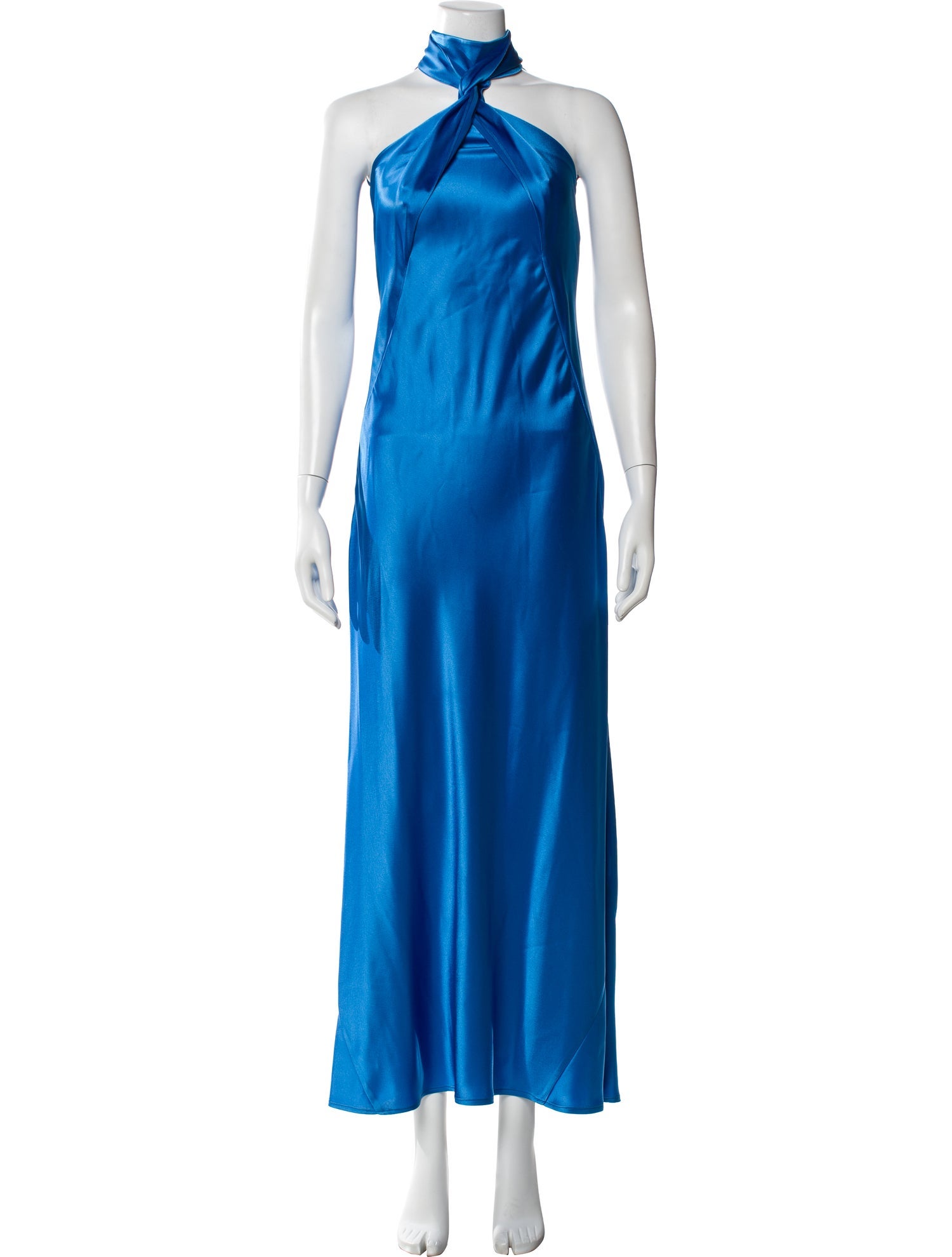 Galvan Halterneck Long Dress