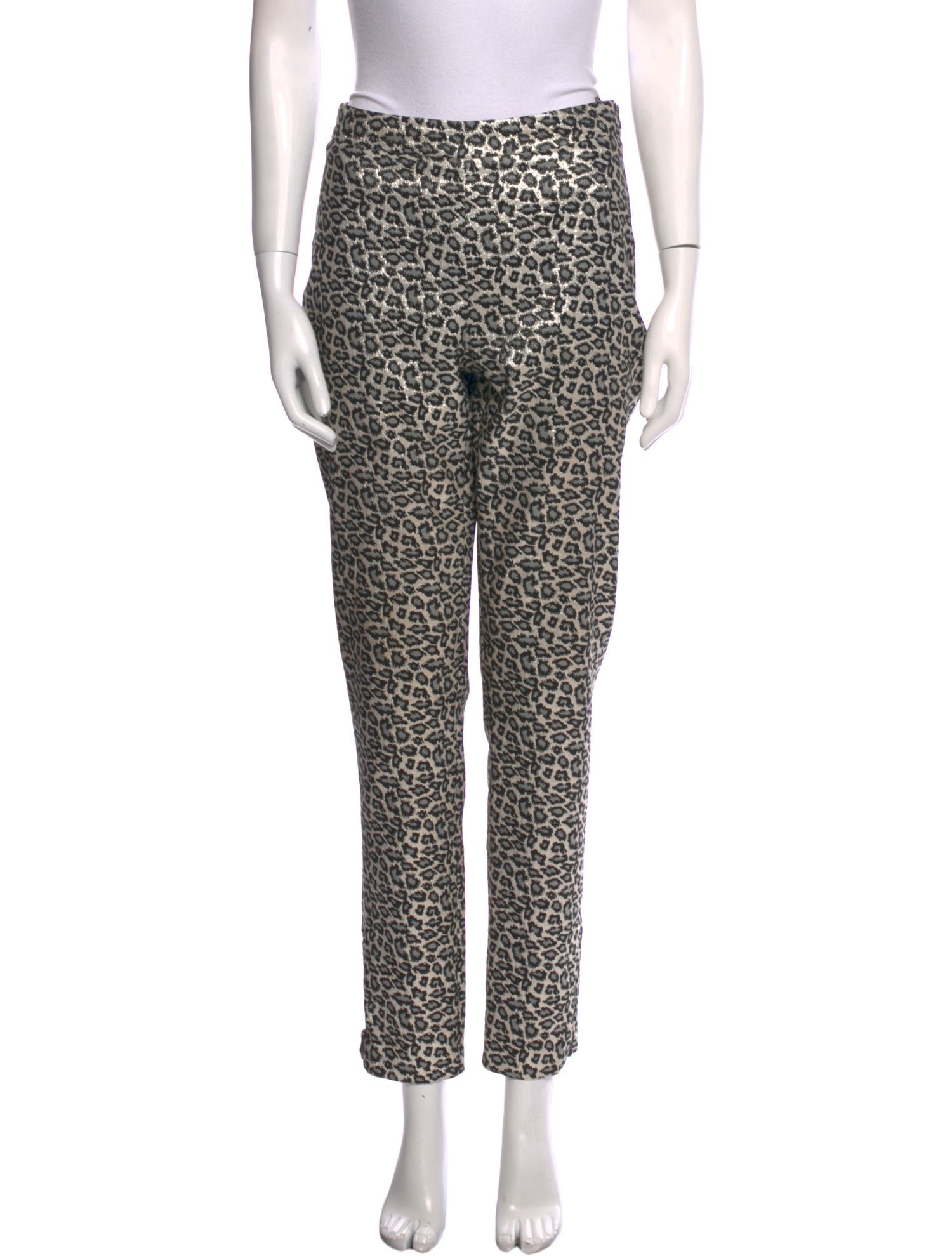 Giamba Printed Skinny Leg Pants