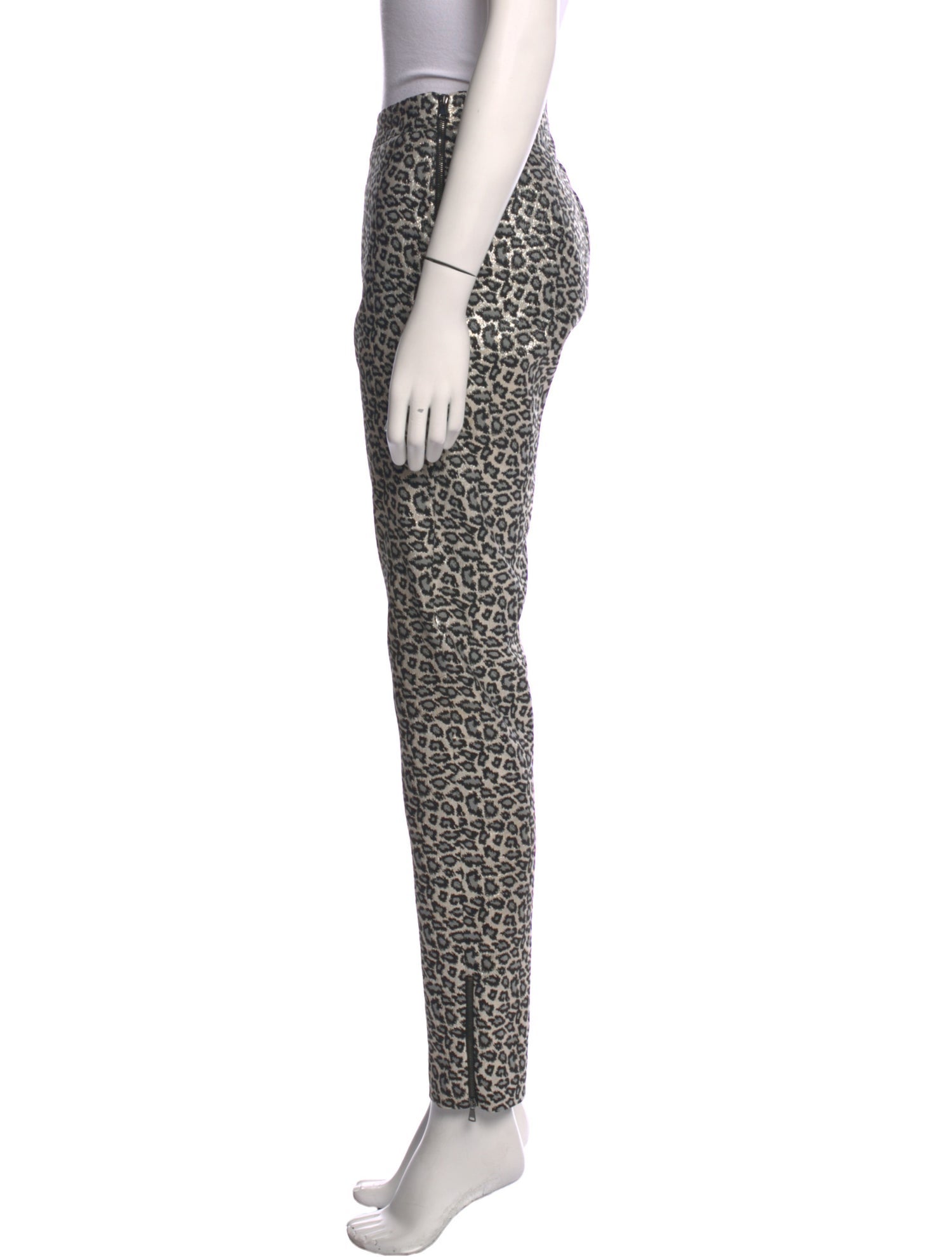 Giamba Printed Skinny Leg Pants
