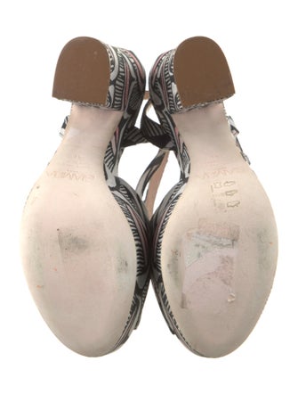 Giamba Printed Sandals