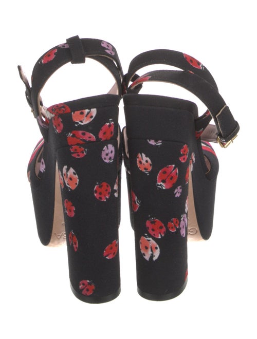 Giamba Printed Slingback Pumps