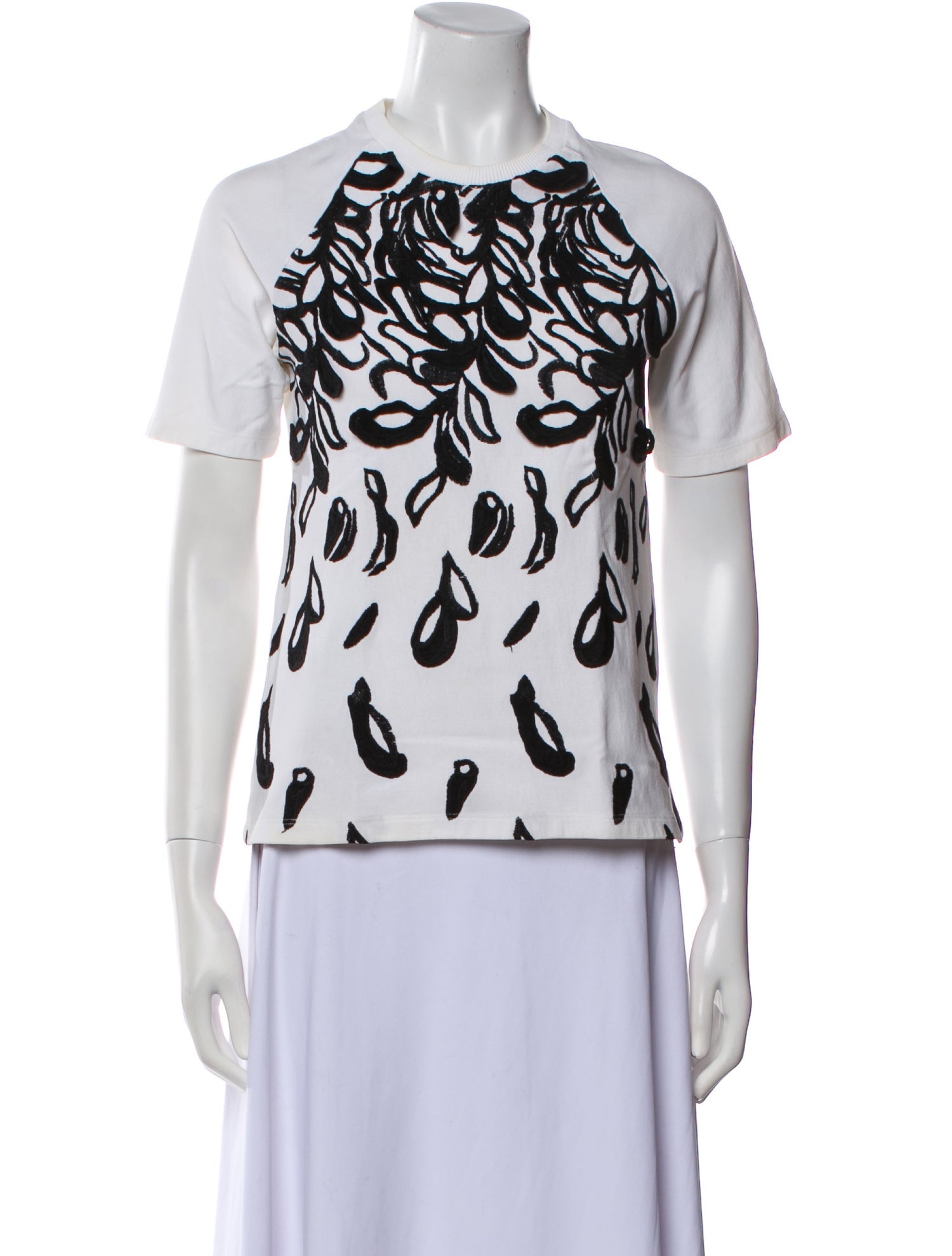 Giamba Printed Crew Neck T-Shirt