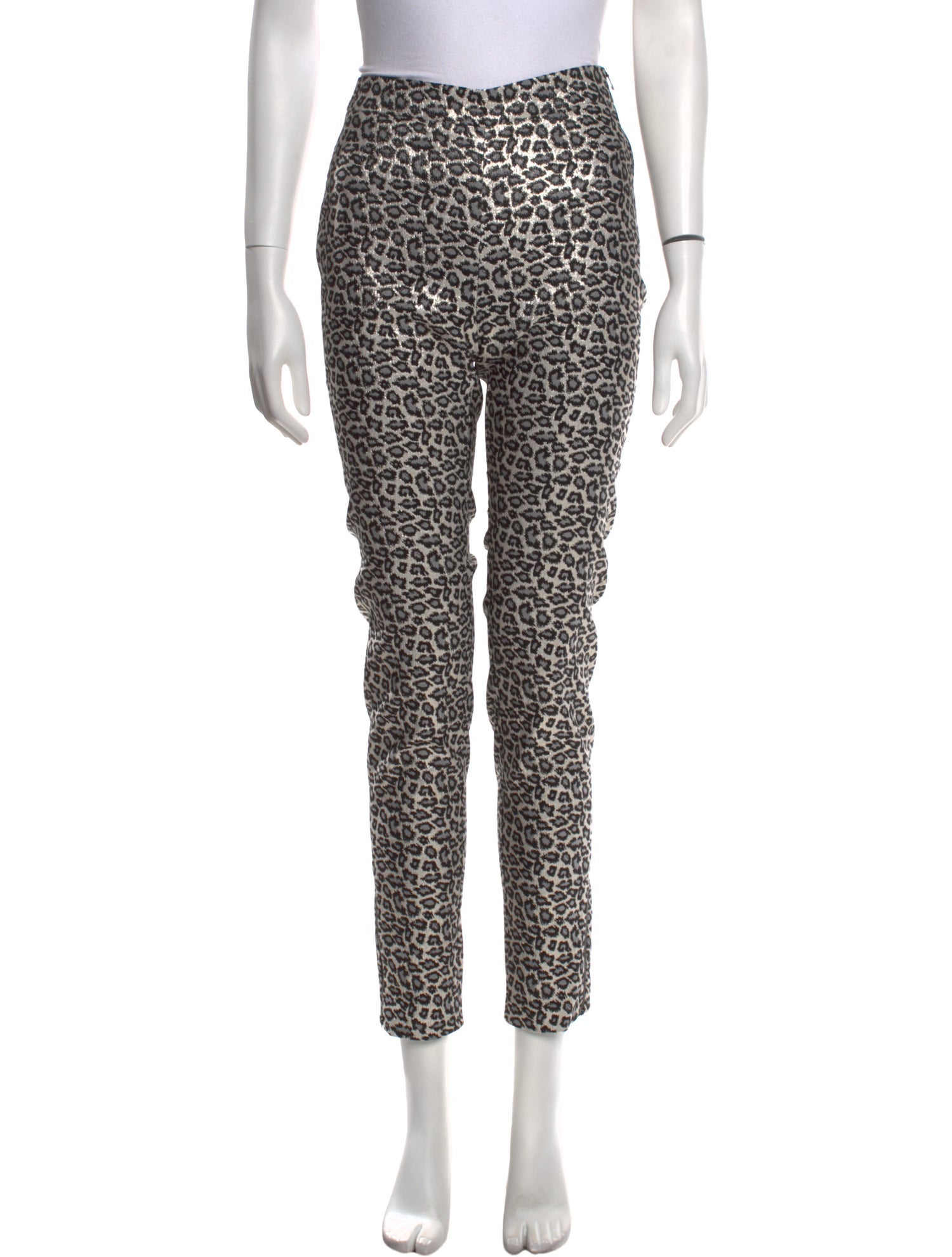 Giamba Printed Skinny Leg Pants