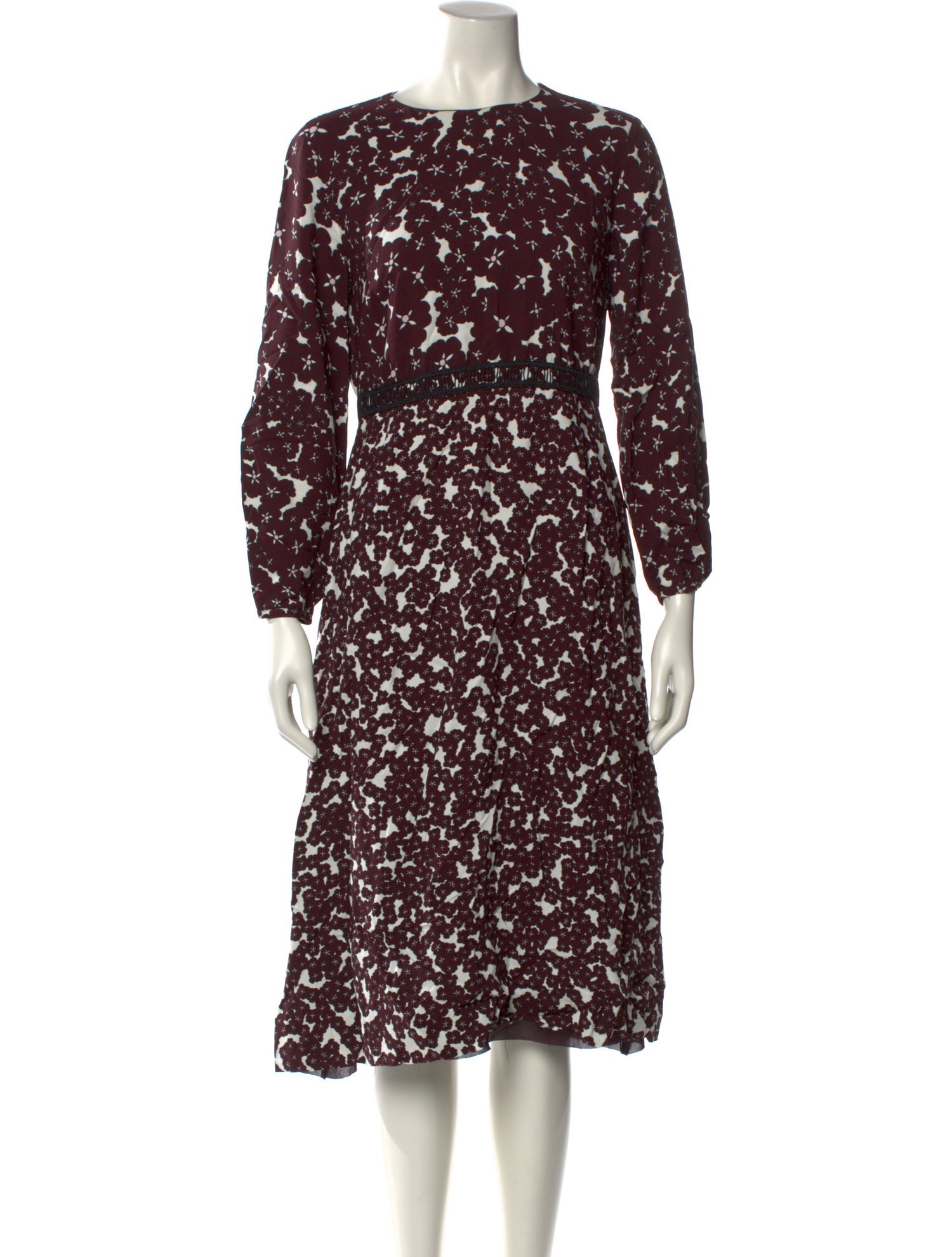 Giamba Printed Midi Length Dress