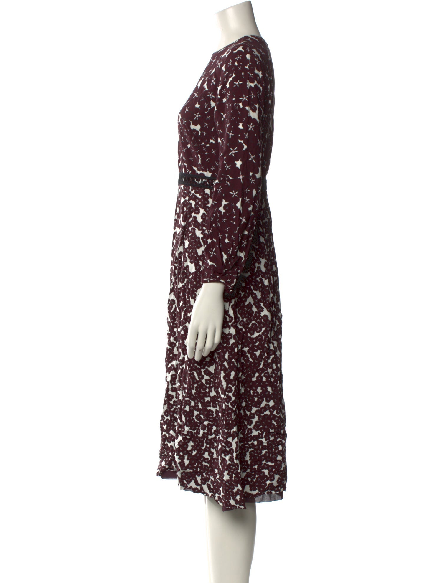 Giamba Printed Midi Length Dress