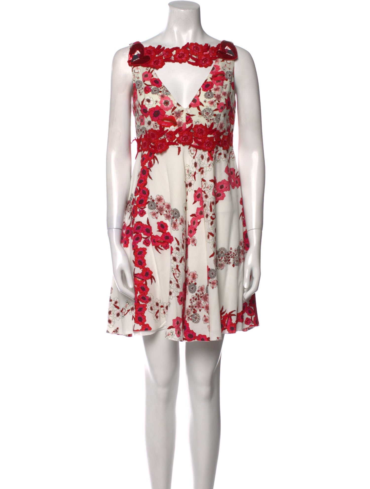 Giamba Printed Mini Dress