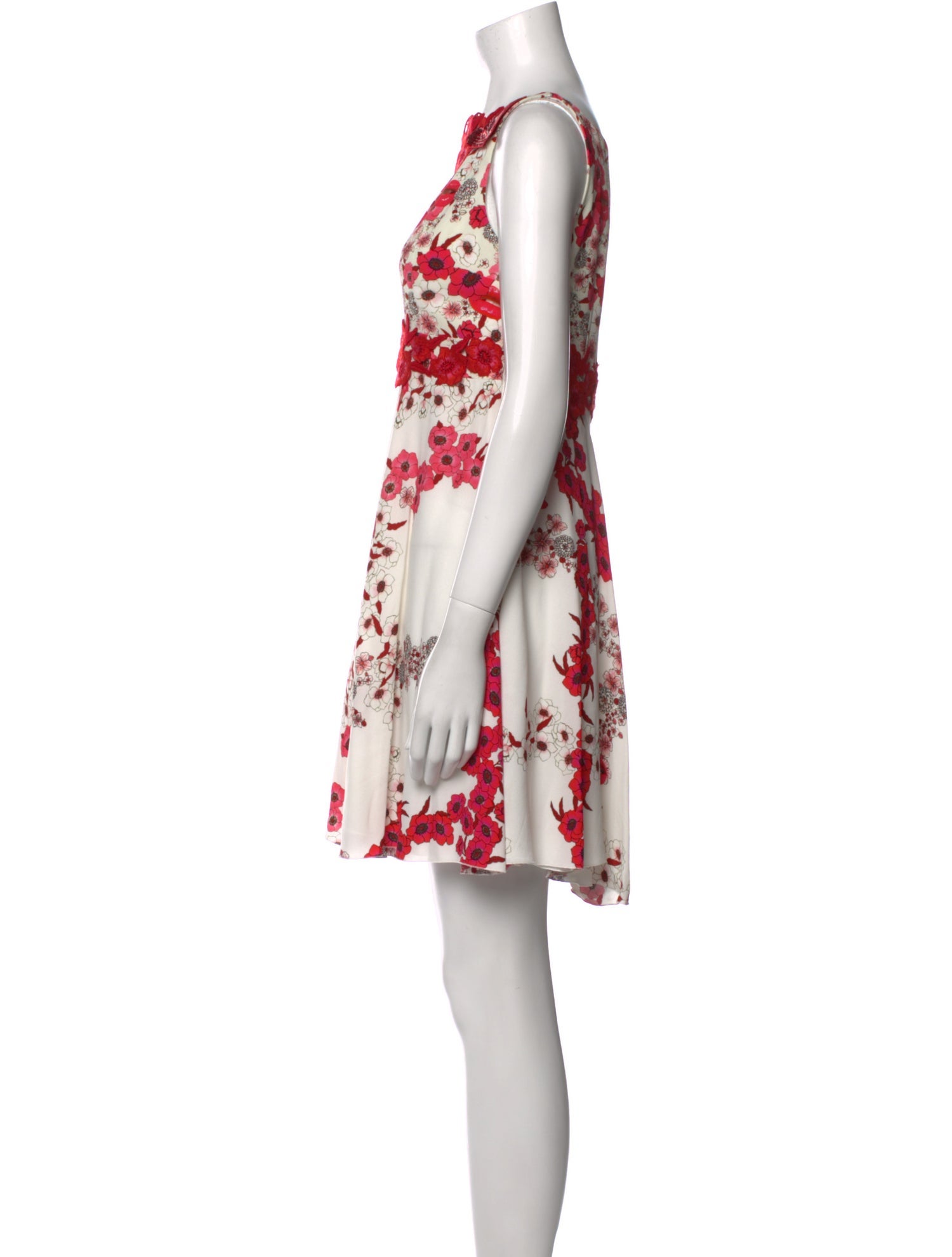 Giamba Printed Mini Dress