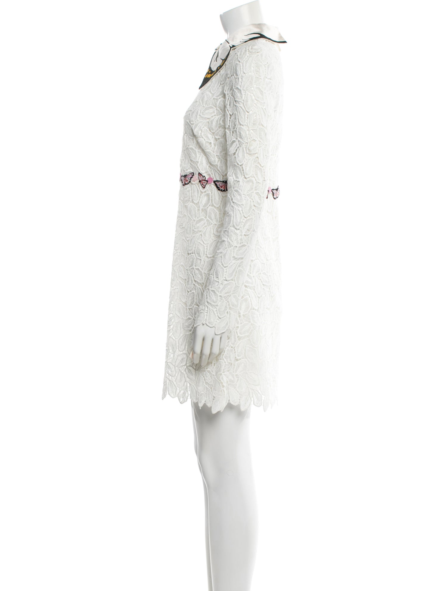 Giamba Lace Pattern Mini Dress w/ Tags