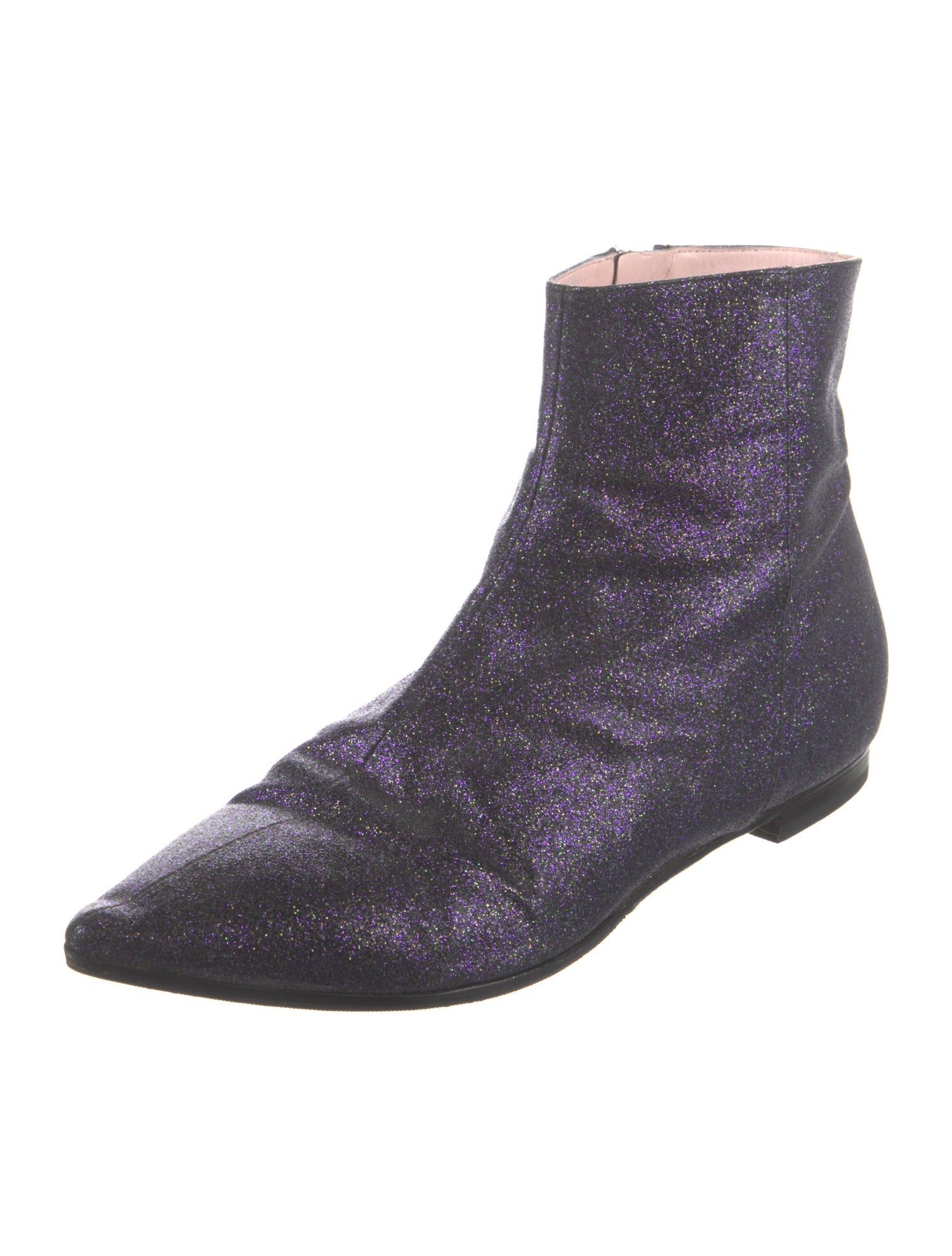 Giamba Glitter Patterned Boots