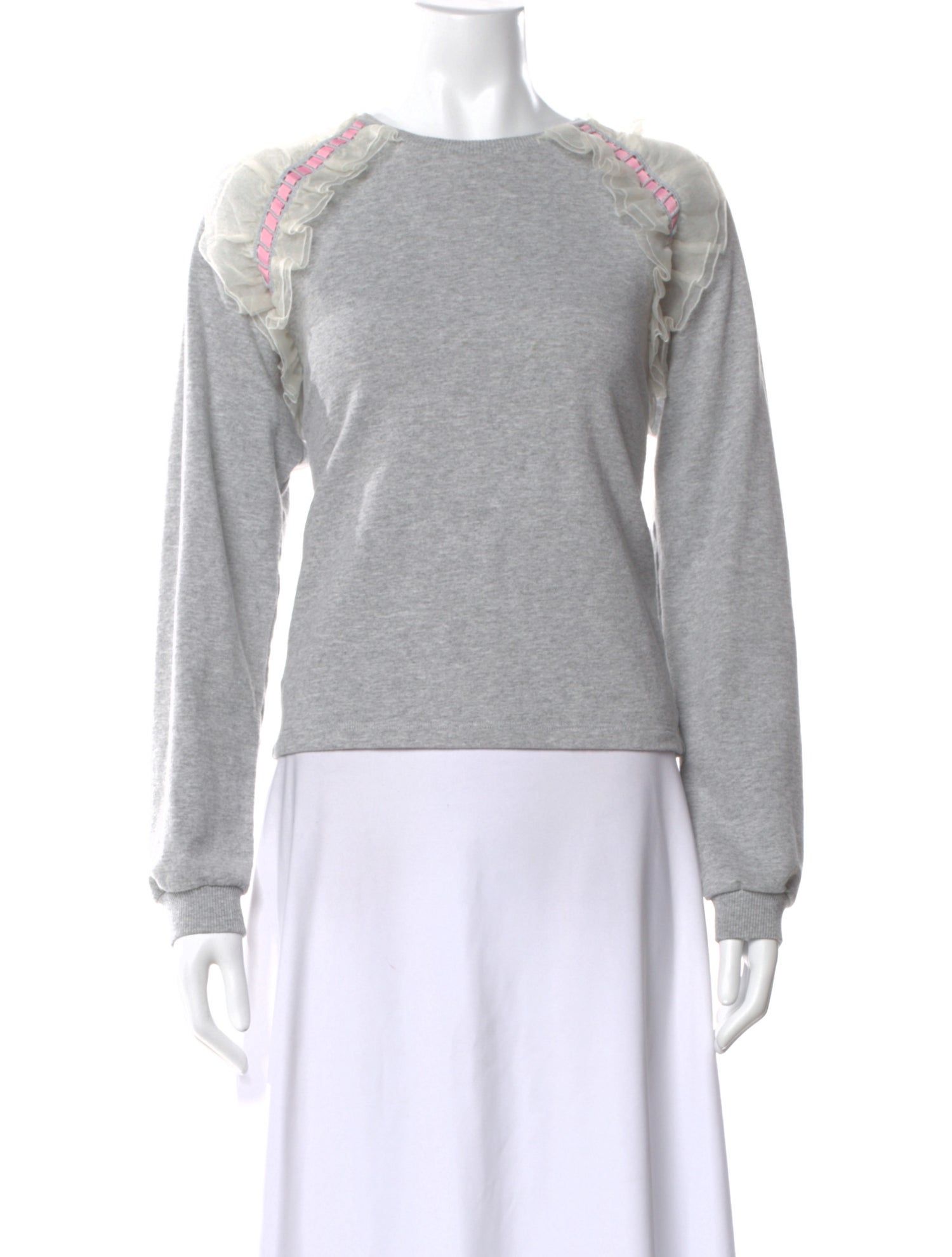 Giamba Crew Neck Long Sleeve Sweatshirt
