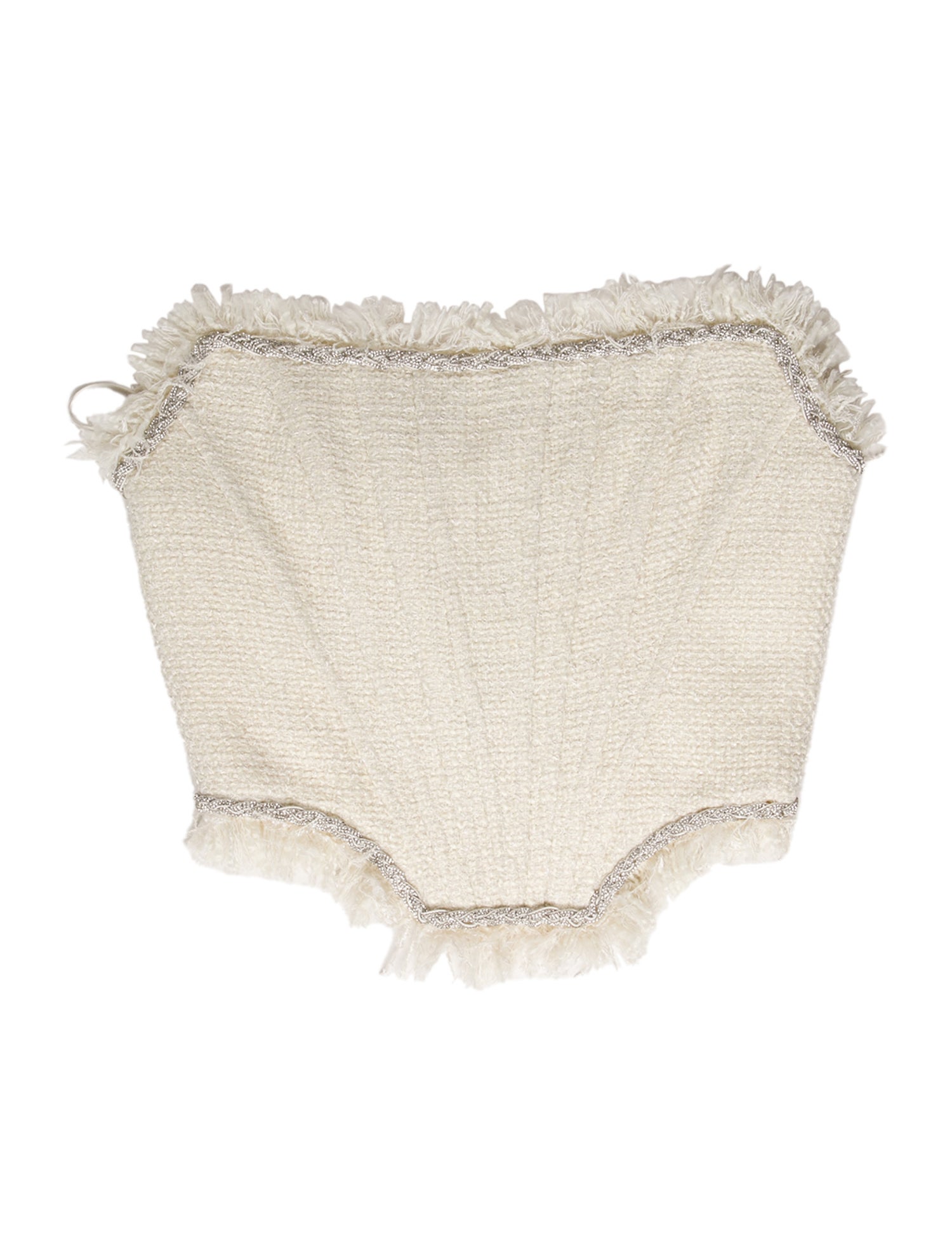 Giuseppe di Morabito Strapless Crop Top