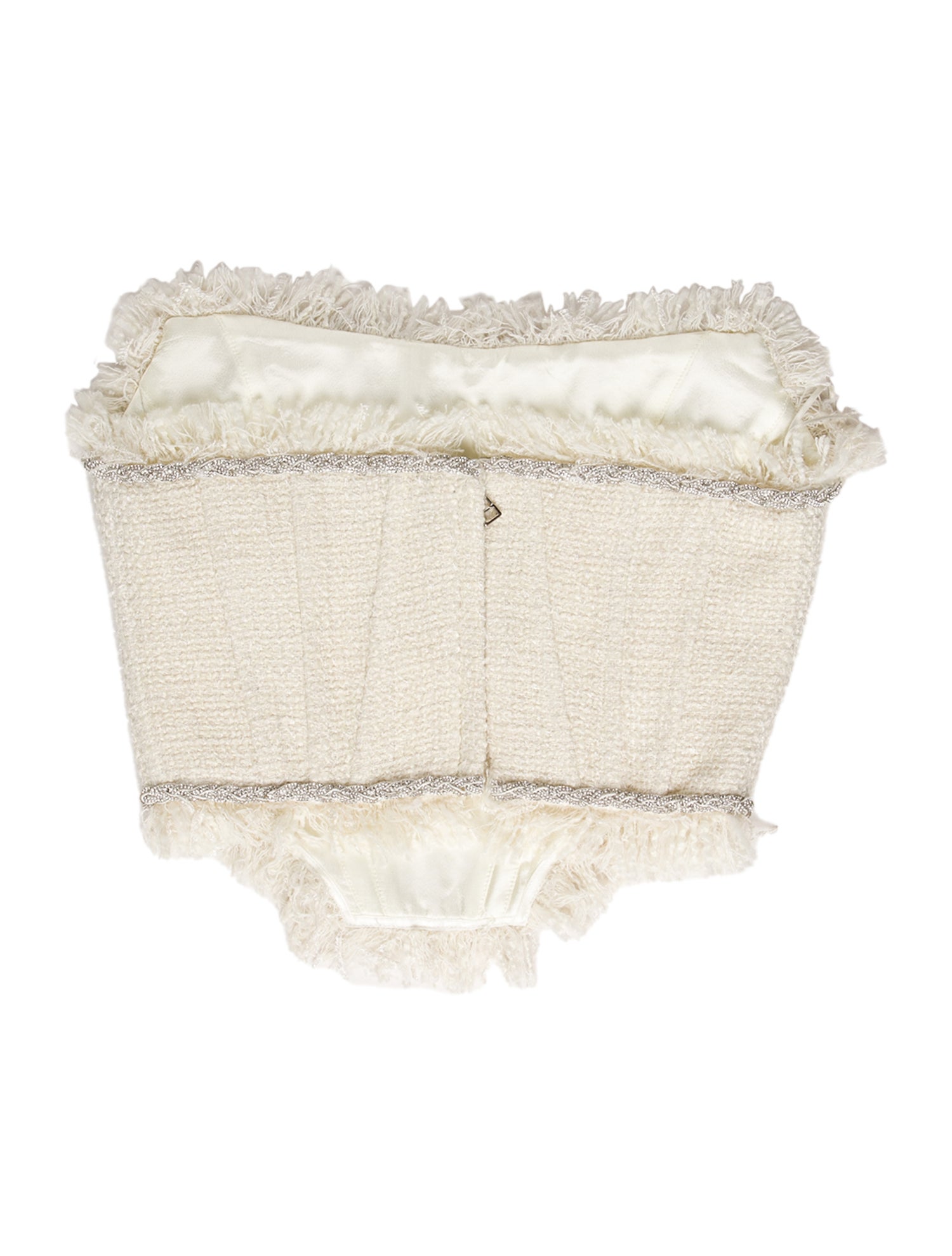 Giuseppe di Morabito Strapless Crop Top