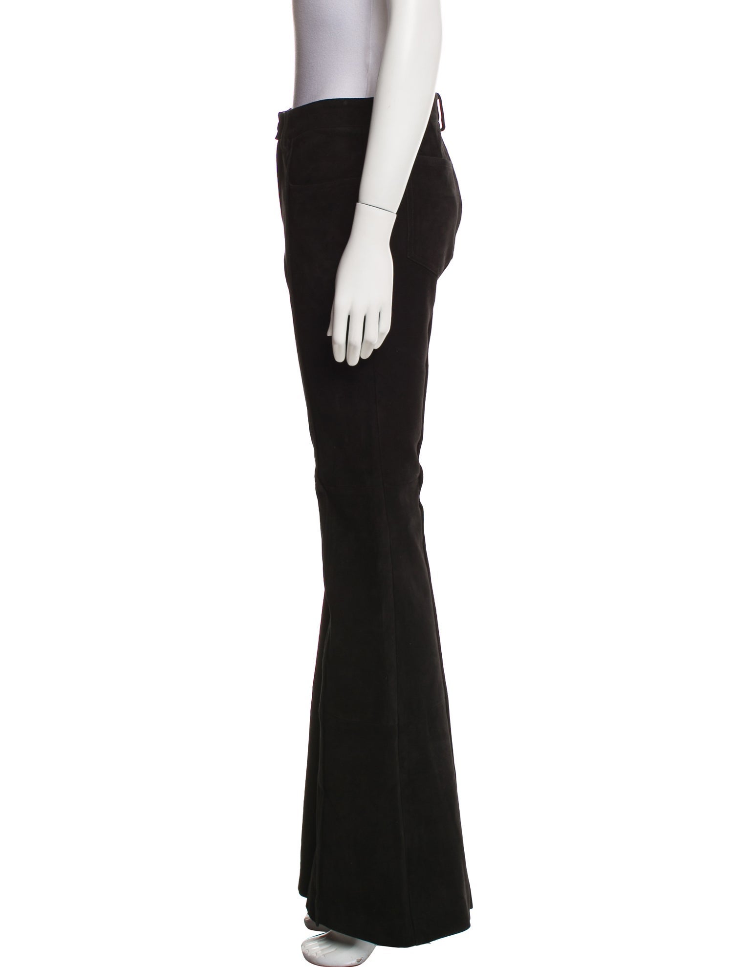 Giuseppe di Morabito Suede Wide Leg Pants