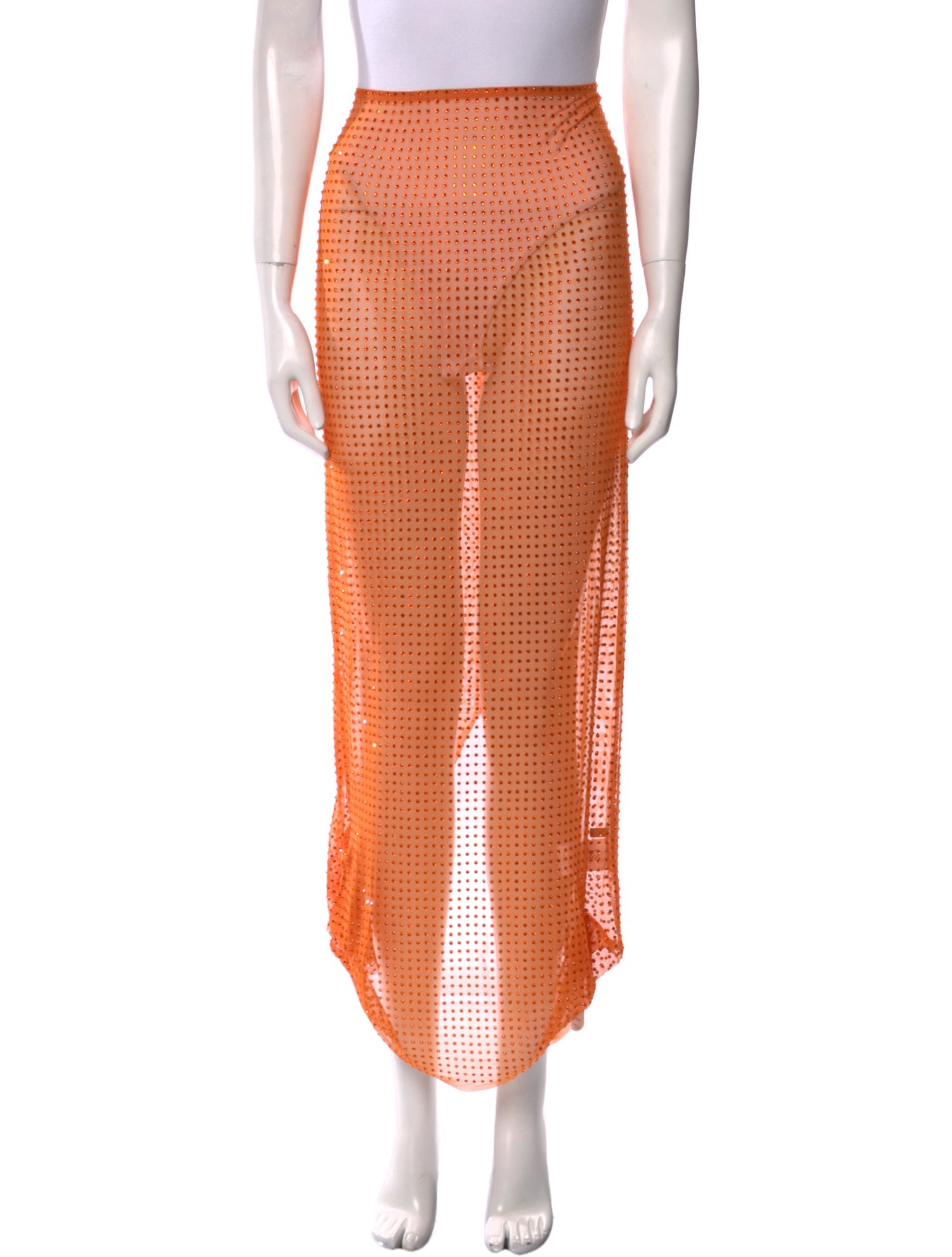 Giuseppe di Morabito Crystal Embellishments Midi Length Skirt