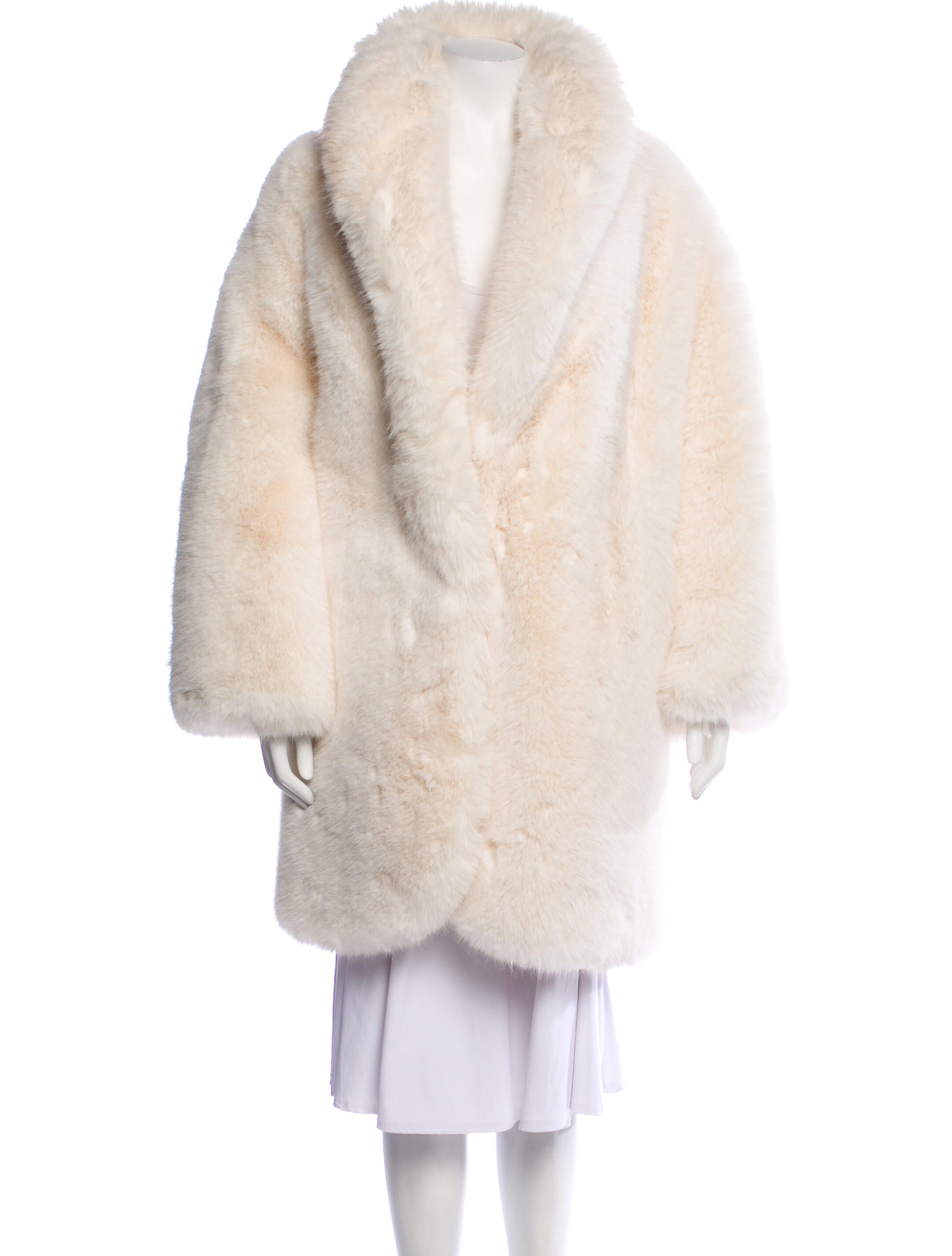 コート GIUSEPPE DI MORABITO Eco fur long hair (05FWJA13705361 90) Giuseppe di morabito Eco fur long hair available on julian