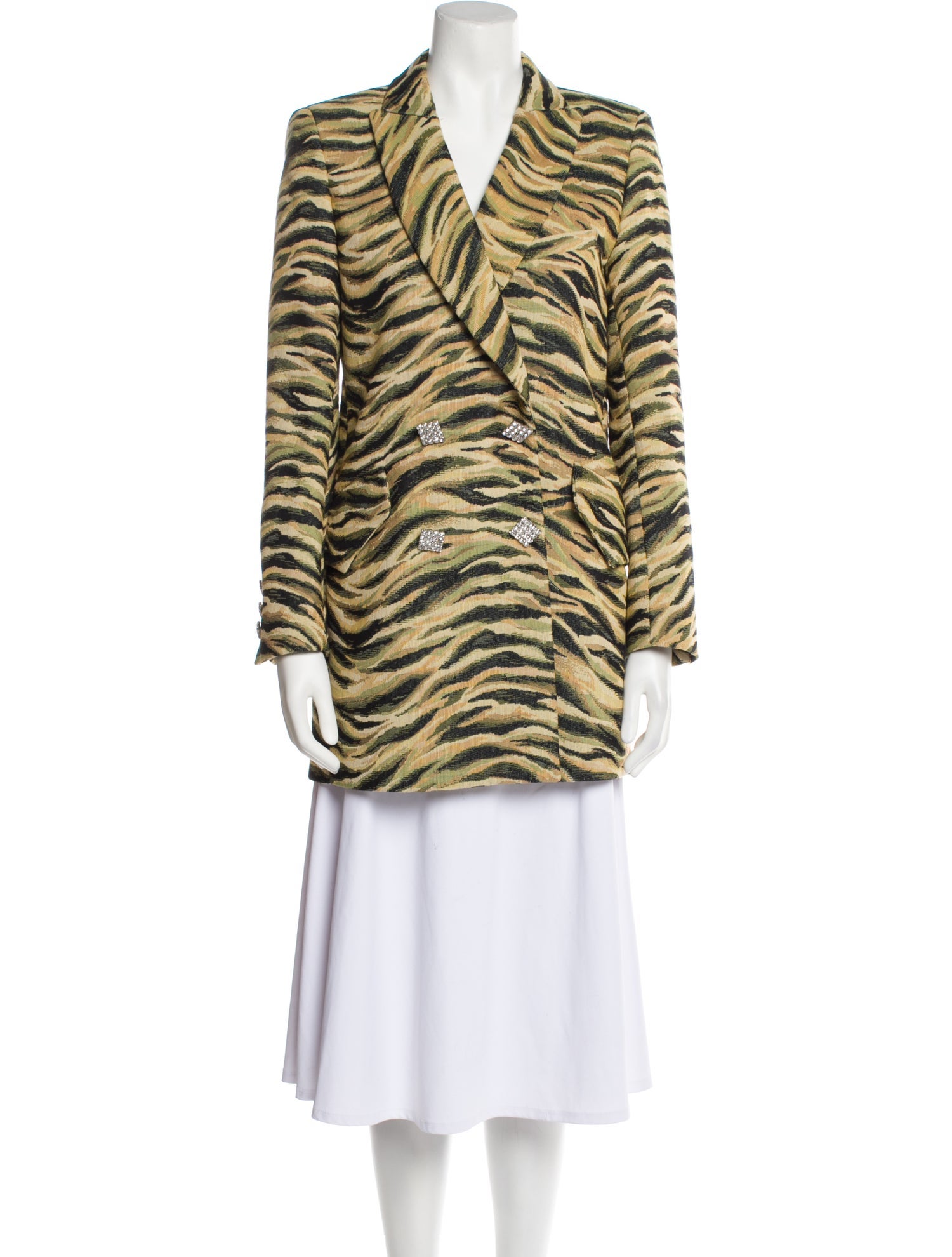 Giuseppe di Morabito Animal Print Coat