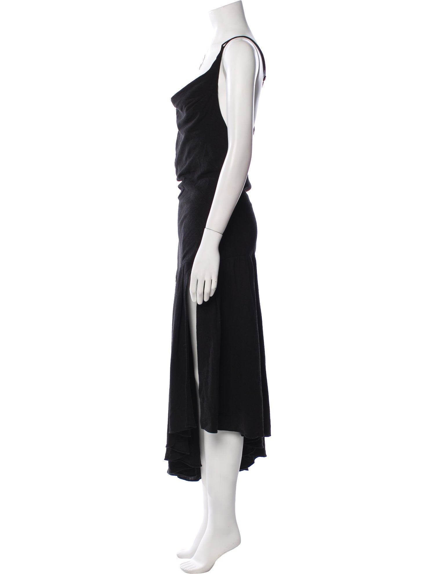 Giuseppe di Morabito Cowl Neck Long Dress