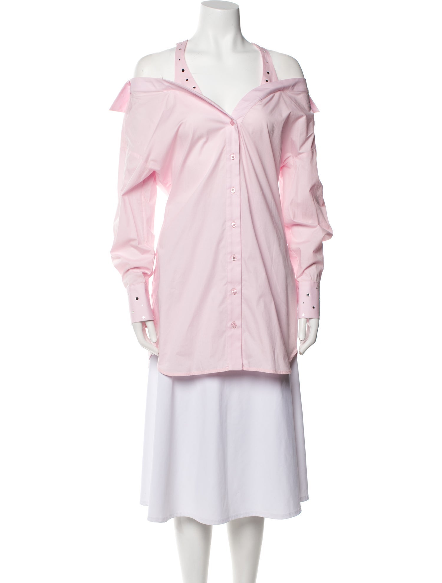 Giuseppe di Morabito Off-The-Shoulder Long Sleeve Tunic w/ Tags