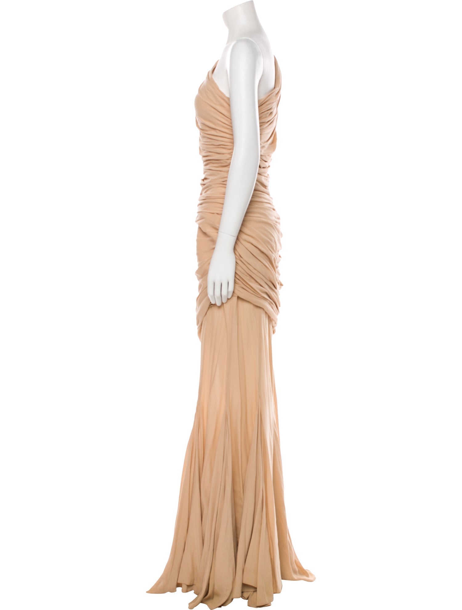 Giuseppe di Morabito One-Shoulder Long Dress