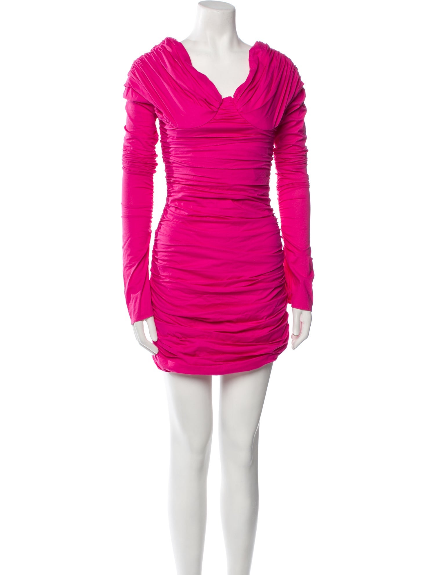 Giuseppe di Morabito Cowl Neck Mini Dress