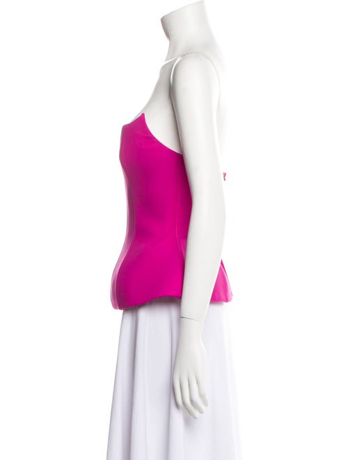 Giuseppe di Morabito Wool Strapless Top