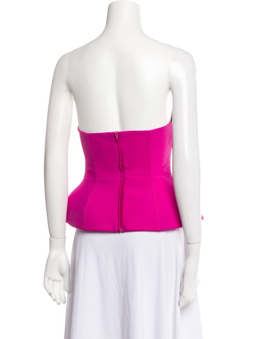 Giuseppe di Morabito Wool Strapless Top