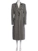 Giuseppe di Morabito Wool Houndstooth Print Peacoat
