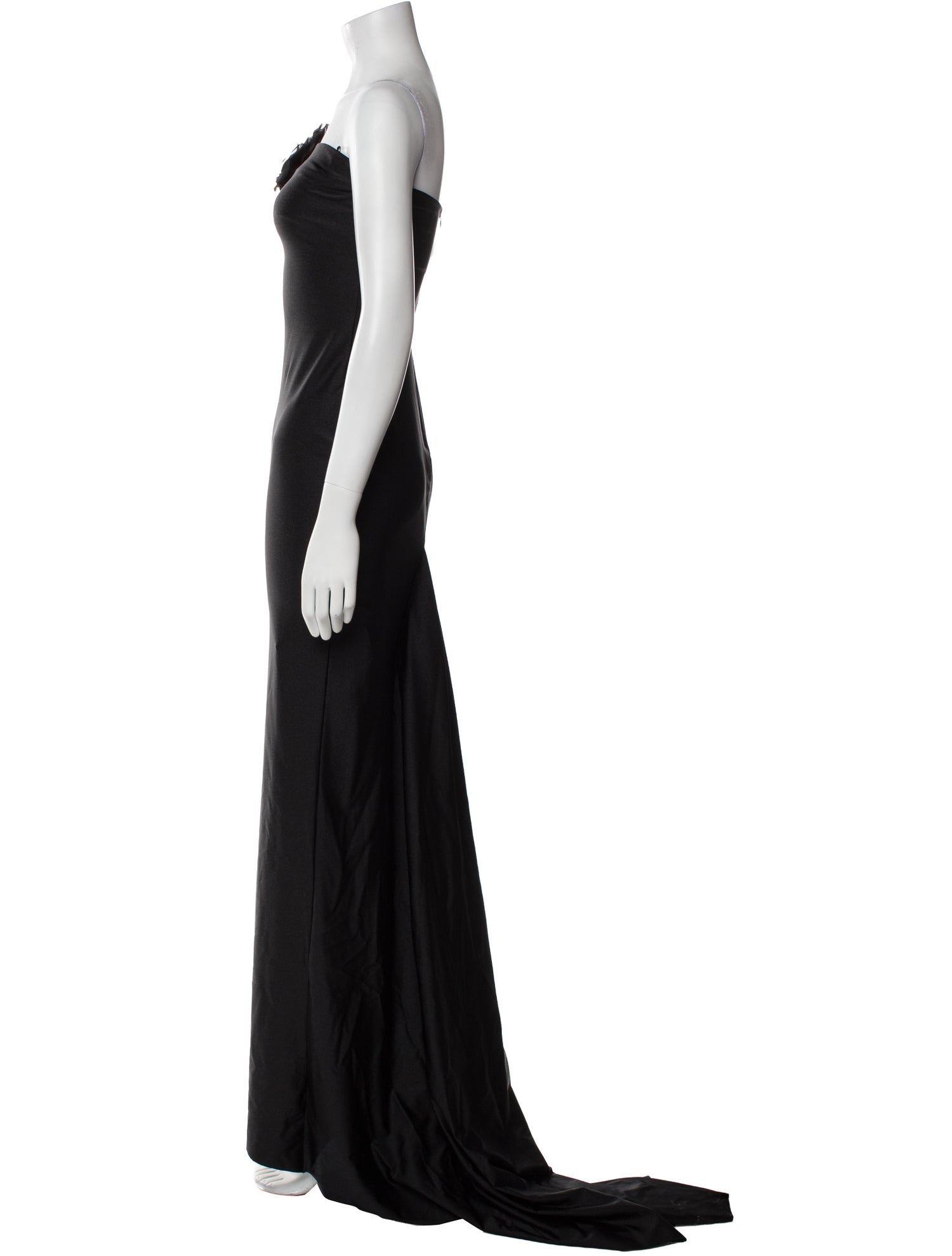 Giuseppe di Morabito Strapless Long Dress