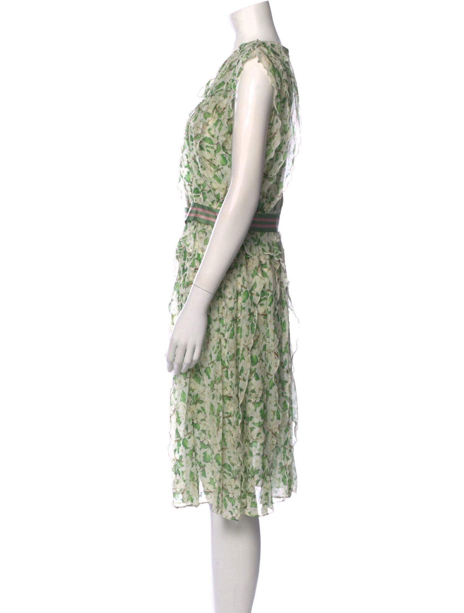 Giuseppe di Morabito Floral Print Midi Length Dress