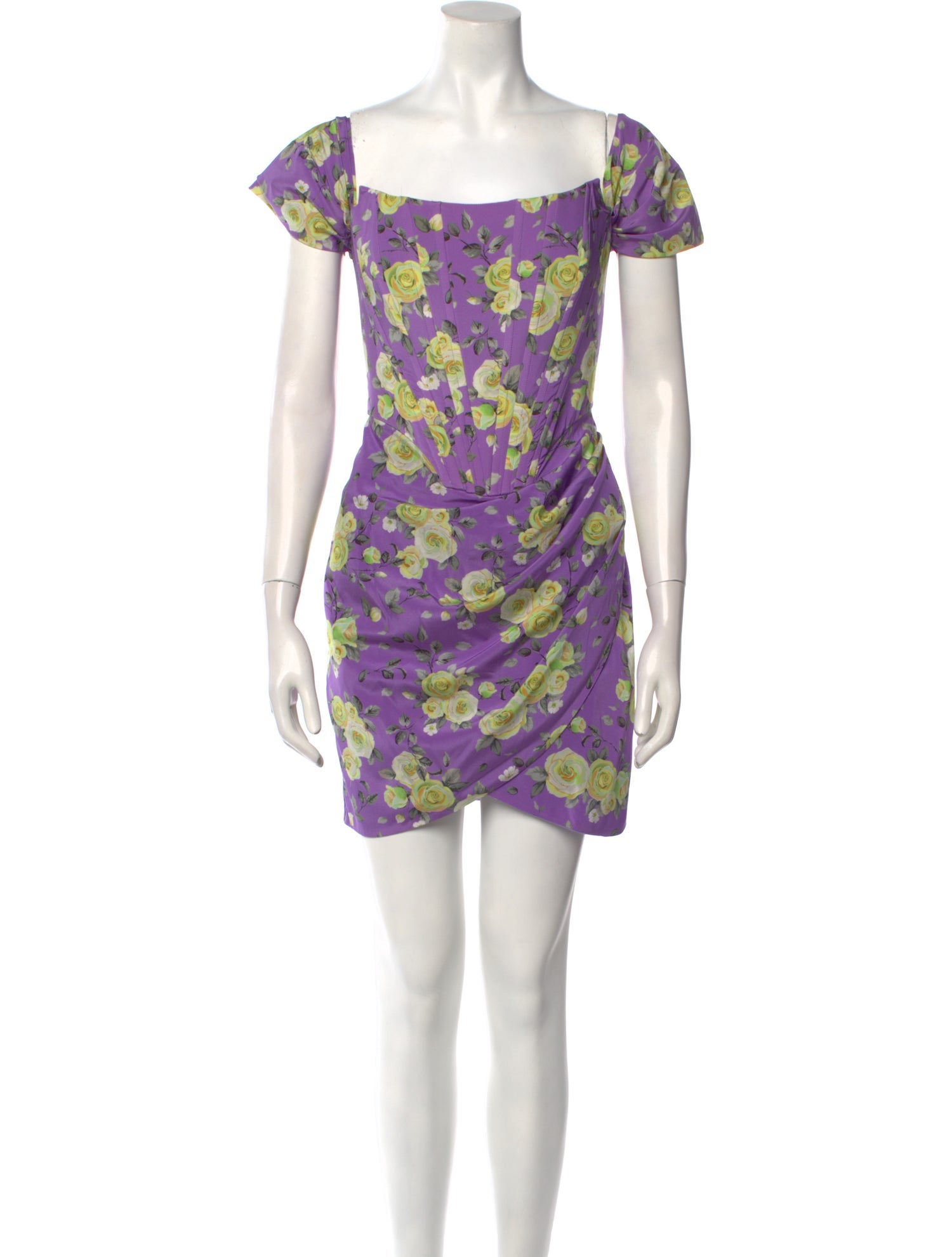 Giuseppe di Morabito Silk Mini Dress