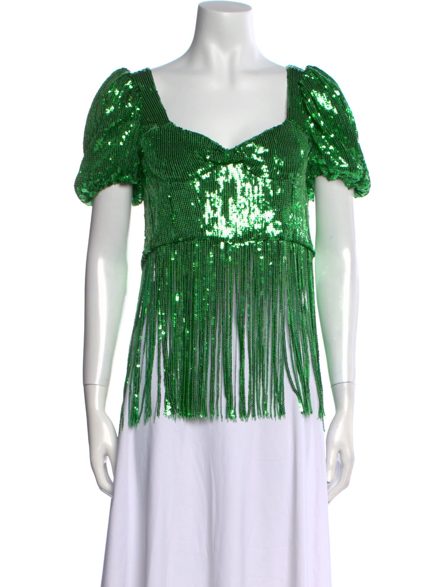 Giuseppe di Morabito Lace Pattern Square Neckline Blouse