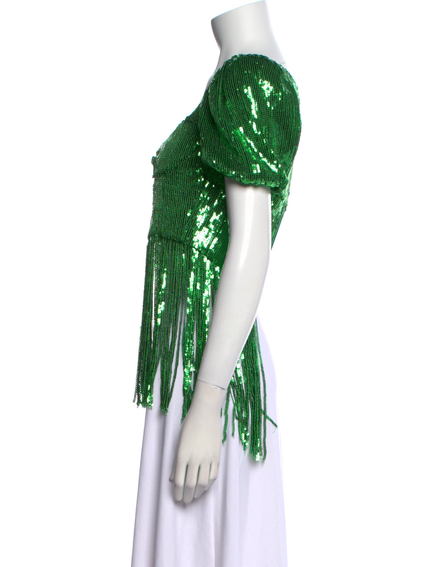 Giuseppe di Morabito Lace Pattern Square Neckline Blouse