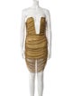Giuseppe di Morabito Strapless Mini Dress