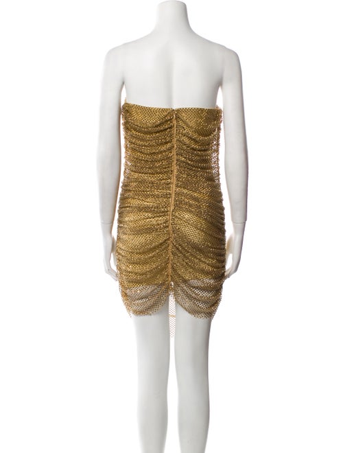 Giuseppe di Morabito Strapless Mini Dress