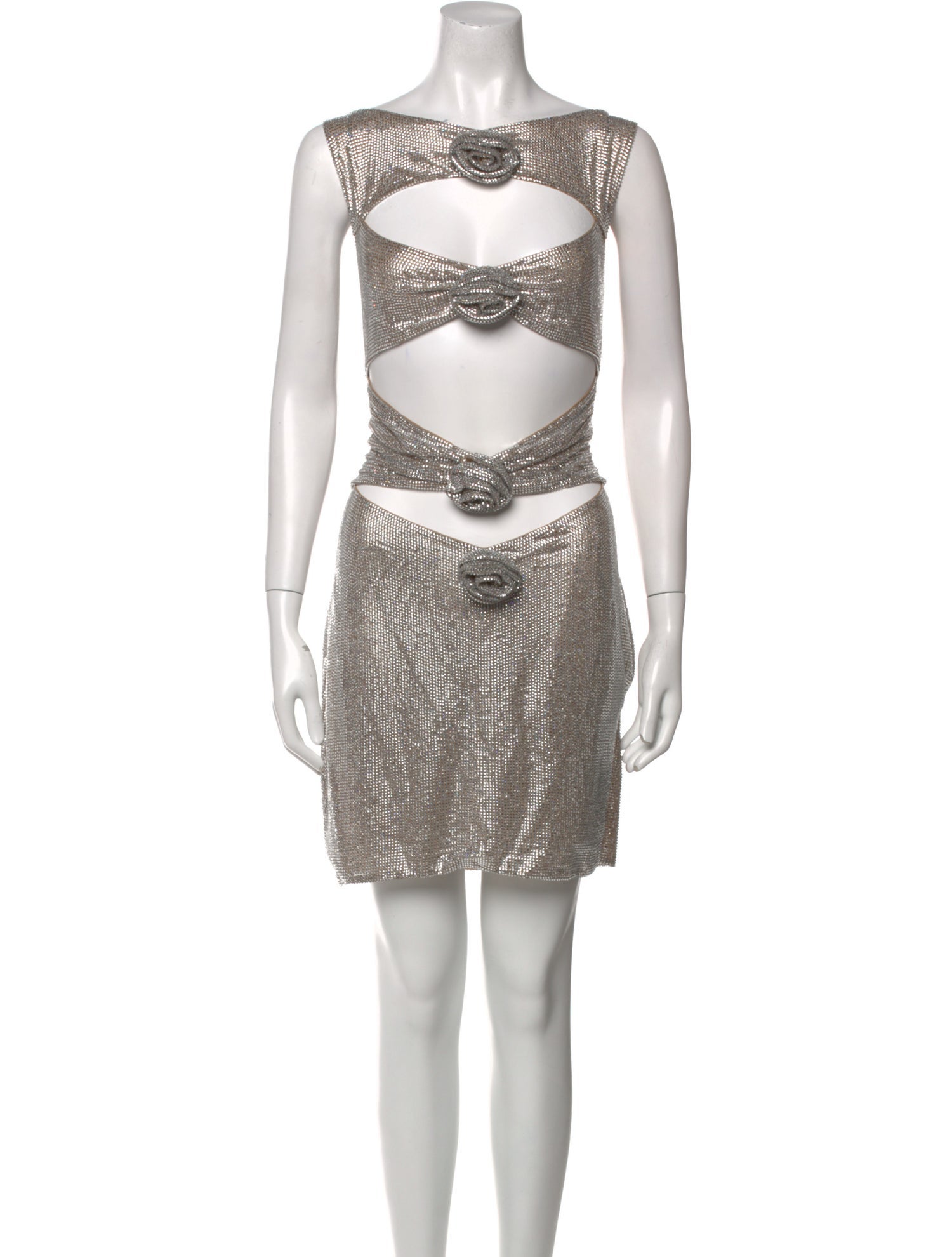 Giuseppe di Morabito Bateau Neckline Mini Dress w/ Tags