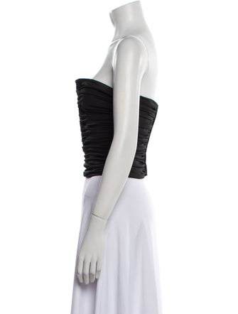 Giuseppe di Morabito Strapless Crop Top