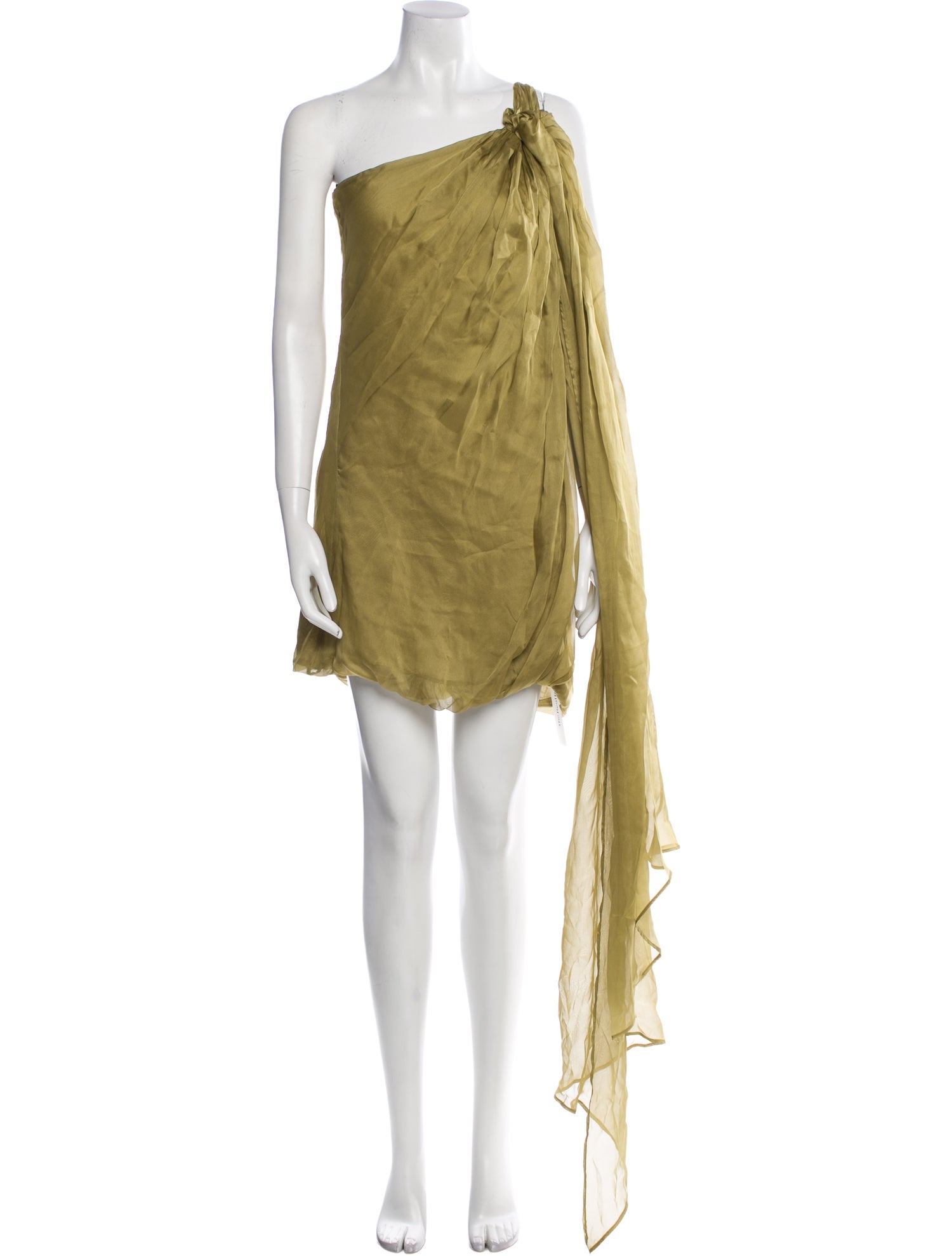 Giuseppe di Morabito Silk Mini Dress