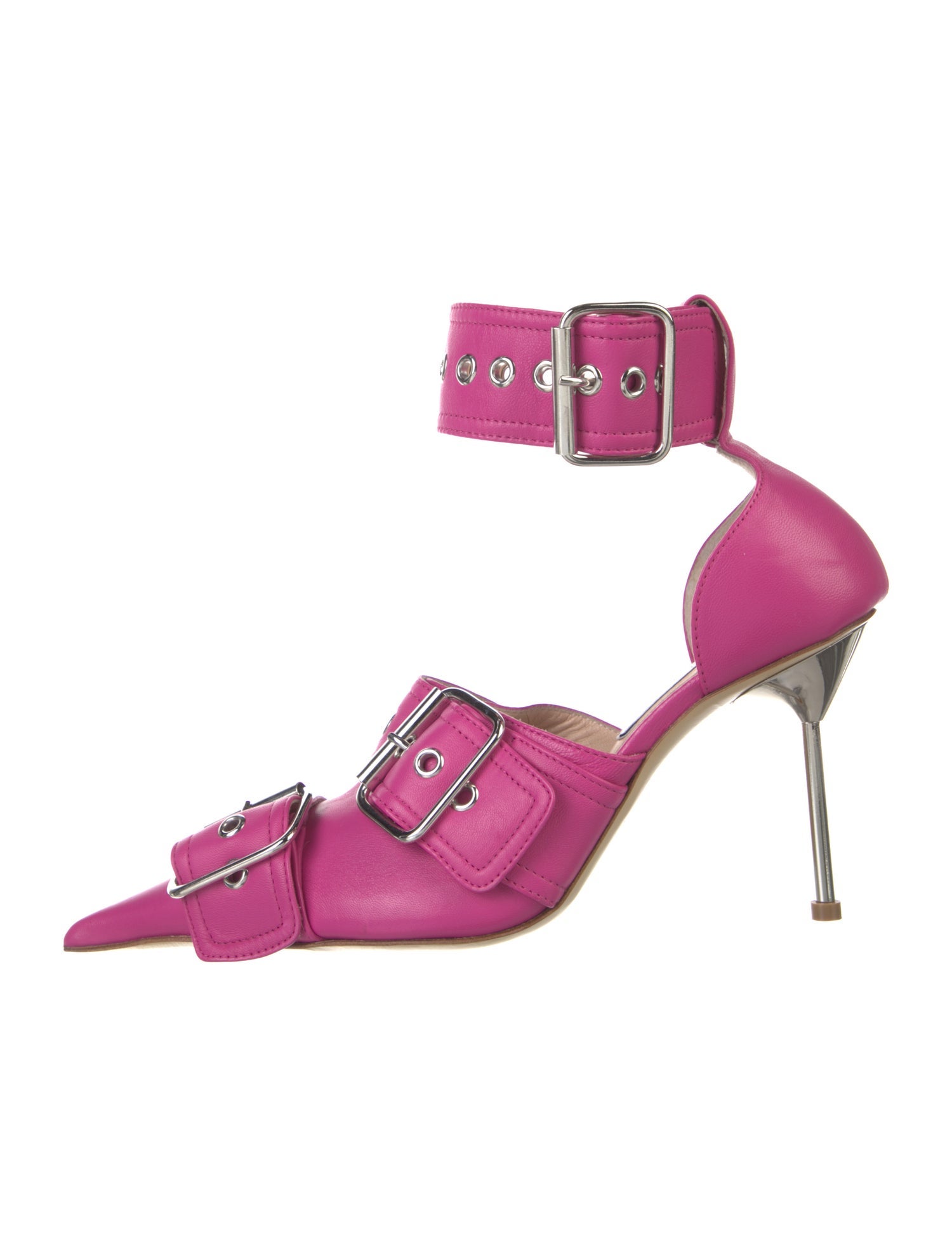 Giuseppe di Morabito Leather D'Orsay Pumps