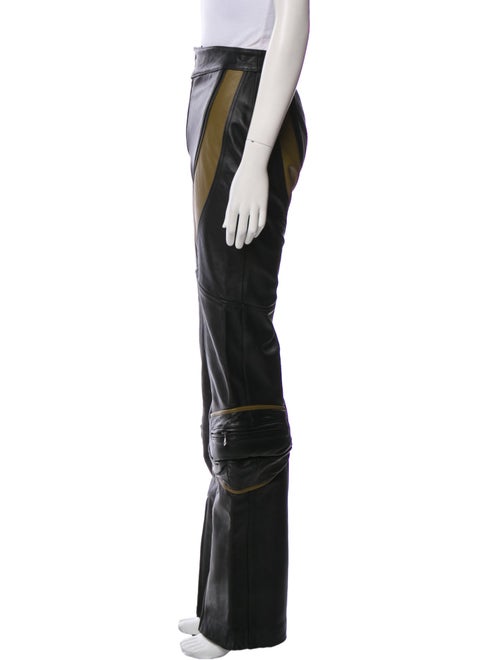 Giuseppe di Morabito Lamb Leather Wide Leg Pants