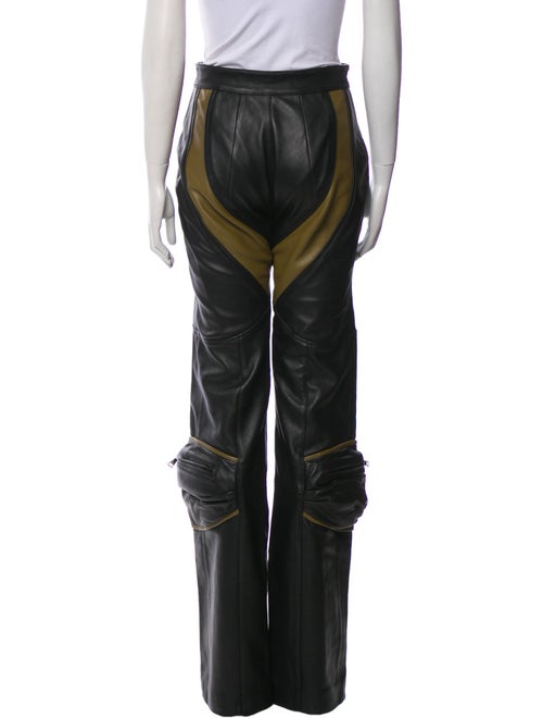 Giuseppe di Morabito Lamb Leather Wide Leg Pants