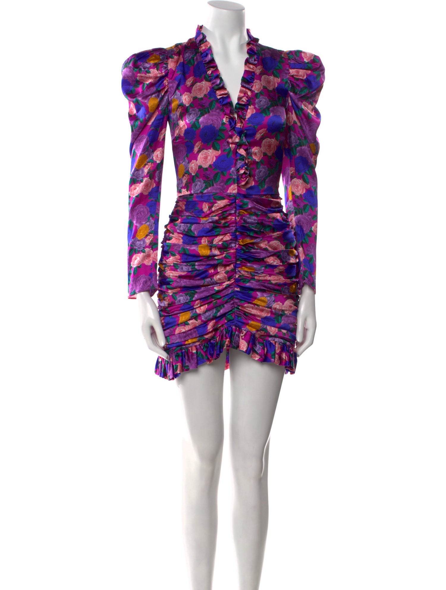 Giuseppe di Morabito Silk Mini Dress
