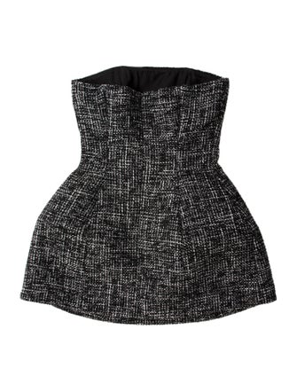 Giuseppe di Morabito Strapless Mini Dress