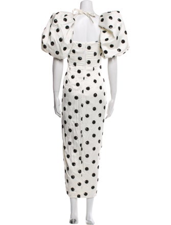 Giuseppe di Morabito Polka Dot Print Long Dress
