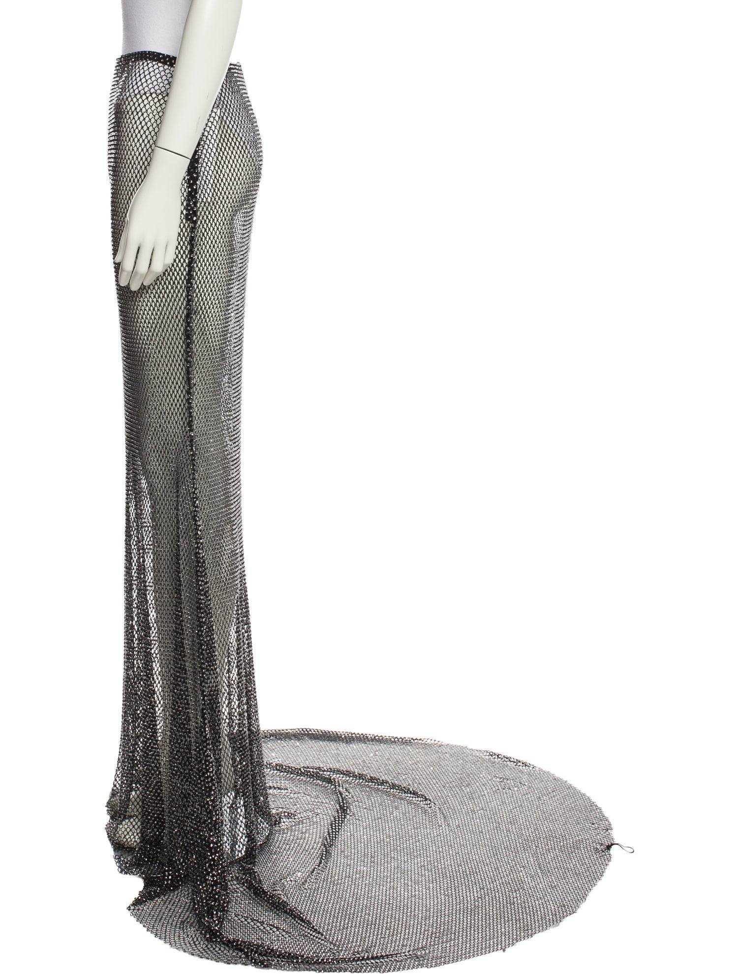 Giuseppe di Morabito Crystal Embellishments Long Skirt